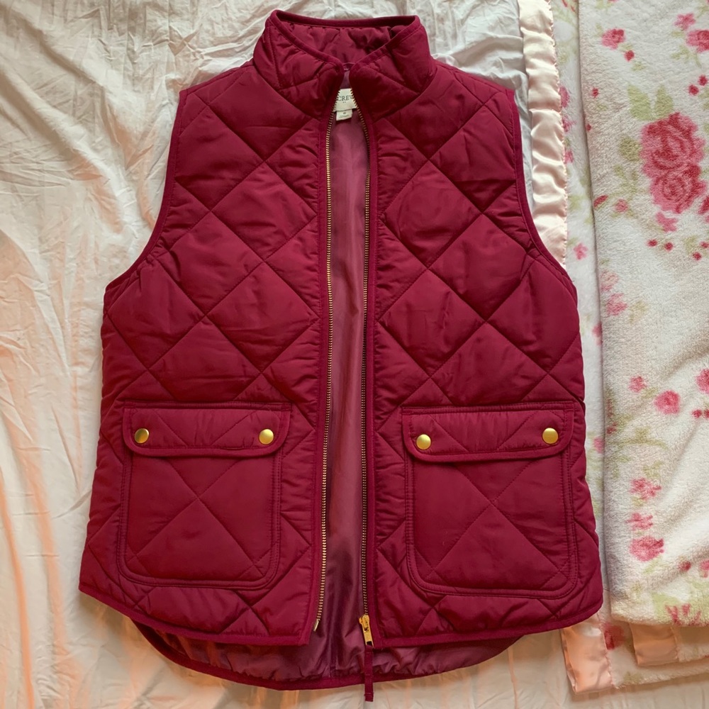 Magenta J. Crew Puffy Quilted Vest